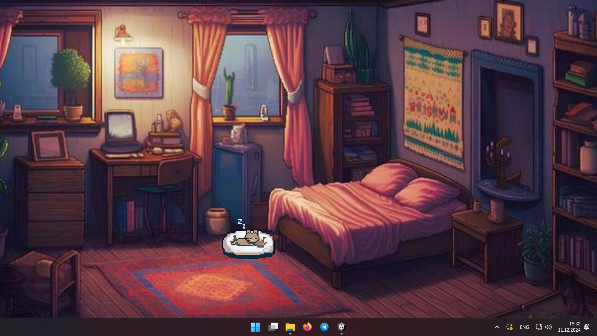 桌面宠物养成游戏《屏幕猫》已在Steam发售2
