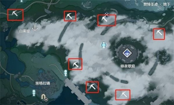 《鸣潮》云母釉岩全部收集位置分享一览4