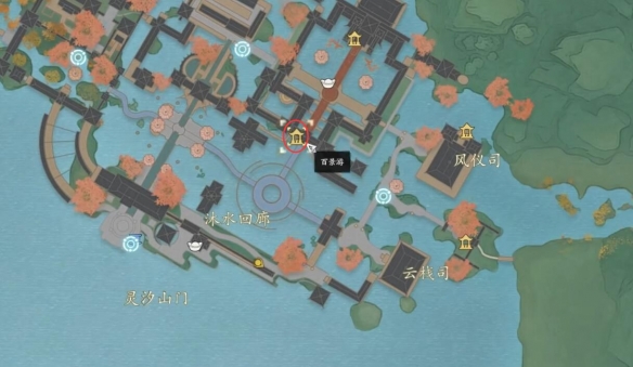 《诛仙世界》灵汐阁百景游观景点一览