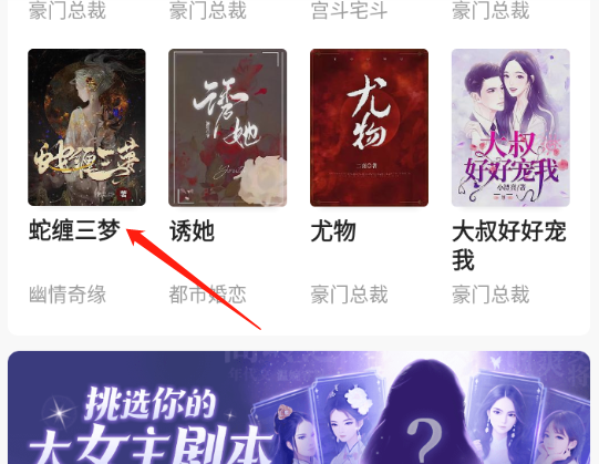 《书旗小说》看目录方法