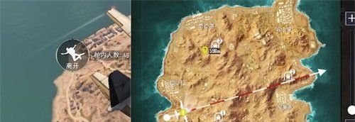 《和平精英》黄金岛矿机位置分享