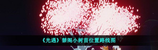 《光遇》禁阁小树苗位置路线图