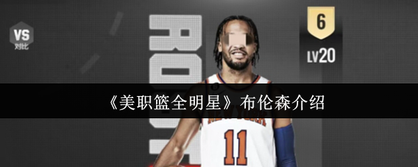 《美职篮全明星》布伦森介绍