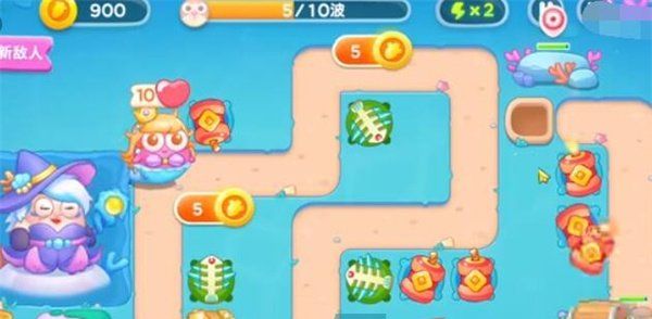 《保卫萝卜4》海的闺女第30关通关攻略