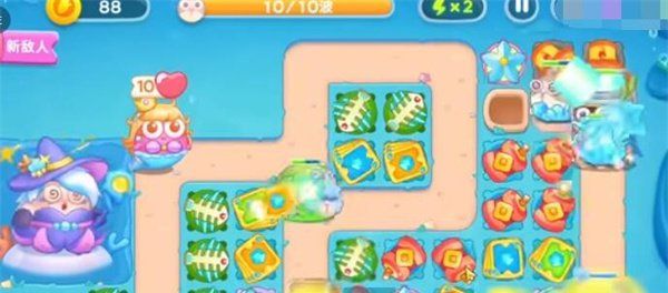 《保卫萝卜4》海的闺女第30关通关攻略