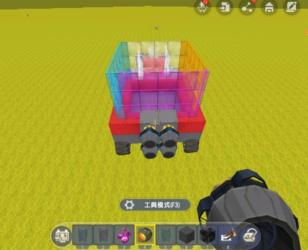 迷你世界挖掘机制作教程2