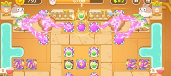 《保卫萝卜4》法老归来第5关通关攻略