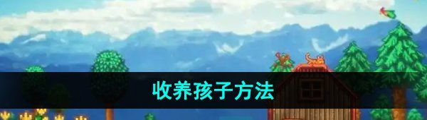 《星露谷物语》收养孩子方法