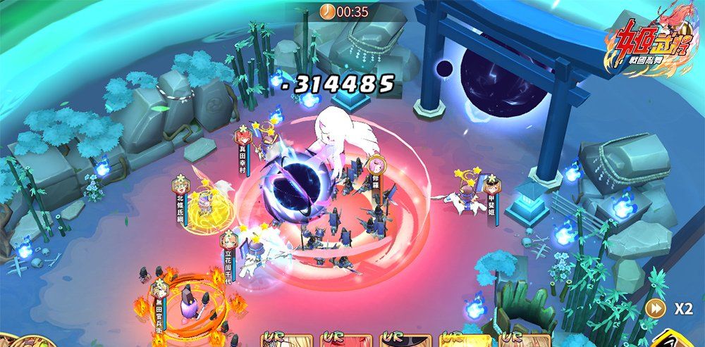 《姬武将：战国乱舞》改版更新，与邪‧辉夜决战高天原