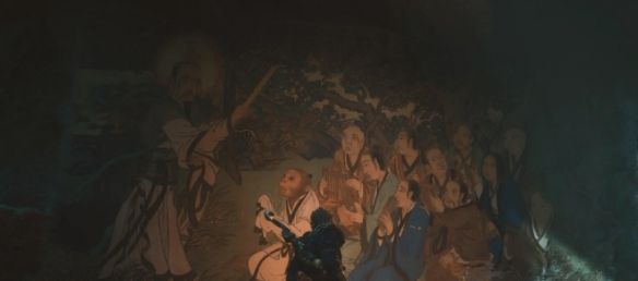 《黑神话悟空》拜师菩提老祖壁画位置