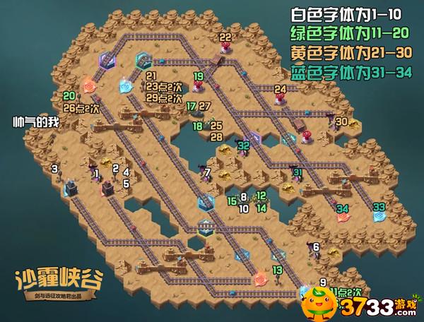 剑与远征沙霾峡谷过关攻略